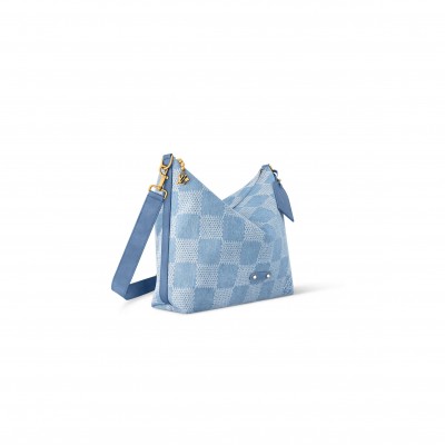 LOUIS VUITTON DENIM VAGABOND HOBO N00202 (38*35*12cm) LOUIS VUITTON DENIM VAGABOND HOBO N00202 (38*35*12cm)